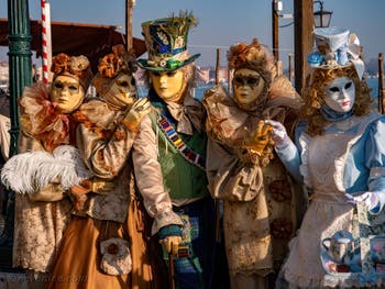 Le pays des merveilles à Saint Marc, les Masques et costumes du Carnaval de Venise