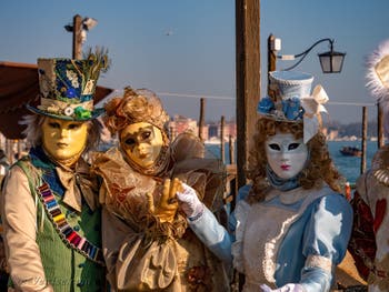 Le pays des merveilles à Saint Marc, les Masques et costumes du Carnaval de Venise