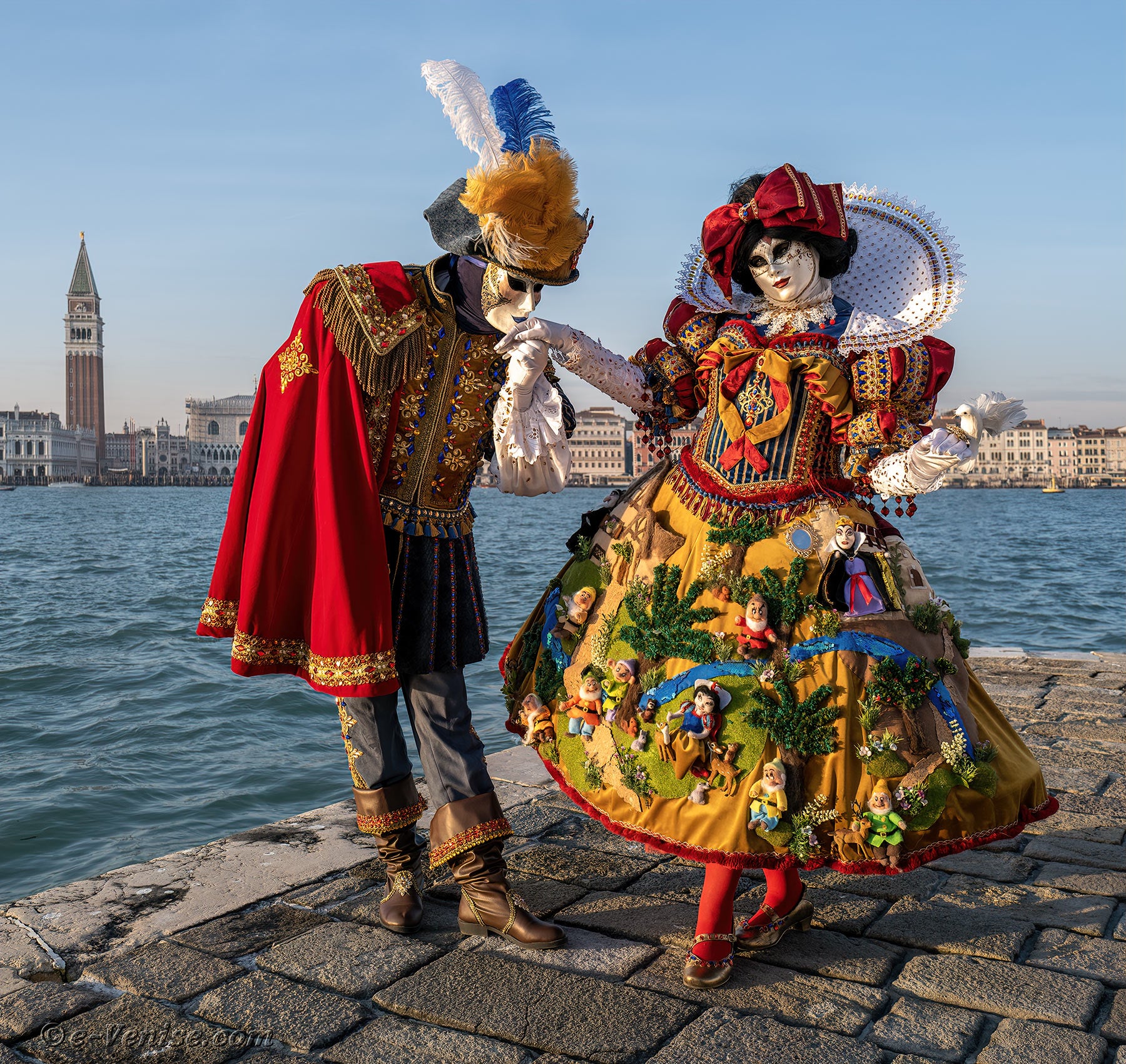 Venise deguisement carnaval Banque de photographies et d'images à
