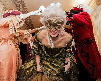 Carnaval de Venise Leçon danses traditionnelles, dégustation hôtel Monaco Grand Canal
