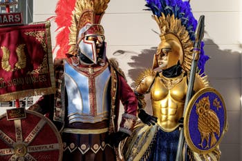 La parade des costumés du carnaval de Venise 2026 sur le Campo San Lorenzo.