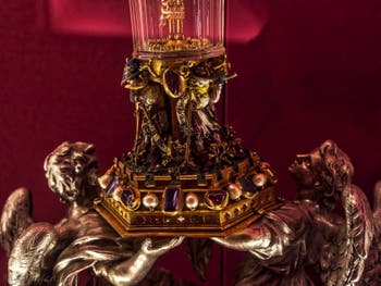Reliquaire de l'épine Trésor de la chapelle des Princes Médicis à Florence en Italie