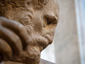 Statue du Crépuscule du tombeau Lorenzo de Médicis, Sacrestia Nuova par Michel-Ange