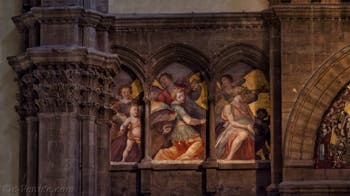 Fresque Anges Musiciens Santi di Tito Cathédrale Santa Maria del Fiore, le Duomo à Florence en Italie
