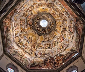 Les Fresques Coupole du Duomo à Florence en Italie