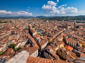 Vue de Florence depuis le dôme de Brunelleschi