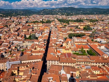 Vue de Florence depuis le dôme de Brunelleschi