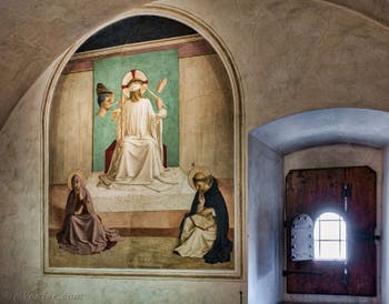 Fra Angelico, Fresques cellule monacale du couvent de San Marco, XVe siècle, à Florence Italie