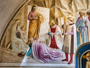 Fra Angelico, Fresques cellule monacale du couvent de San Marco, XVe siècle, à Florence Italie