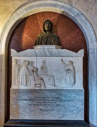Monument Jerôme Savonarole au Couvent Musée San Marco à Florence en Italie