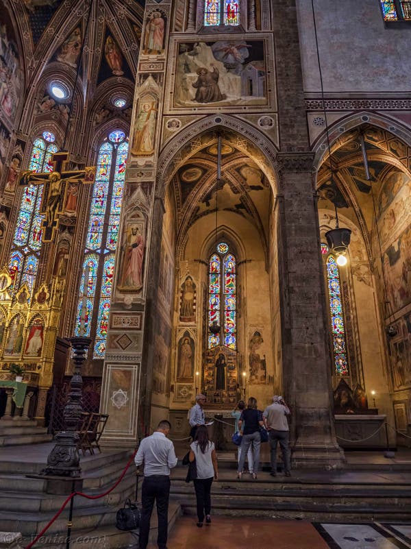 Florence Chapelles Bardi Baroncelli Basilique Santa Croce