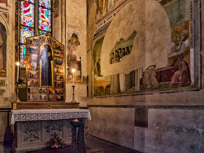 Florence Chapelles Bardi Baroncelli Basilique Santa Croce