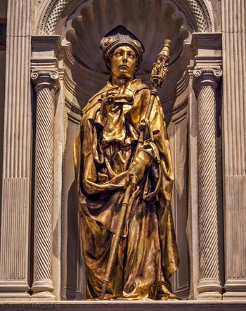 Donatello saint Ludovic de Toulouse Santa Croce à Florence en Italie