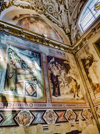 Chapelle Bardi du XIIIe siècle de l'église Santa Maria Novella à Florence en Italie