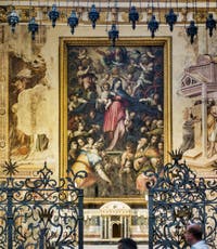 Chapelle Bardi du XIIIe siècle de l'église Santa Maria Novella à Florence en Italie