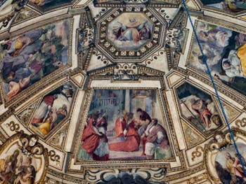 Chapelle Gaddi d'Antonio Dosio (1575-1577) de l'église Santa Maria Novella à Florence en Italie