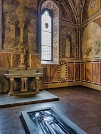 Chapelle Rucellai (1330) de l'église Santa Maria Novella à Florence en Italie