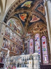 Chœur de l'église Santa Maria Novella à Florence en Italie