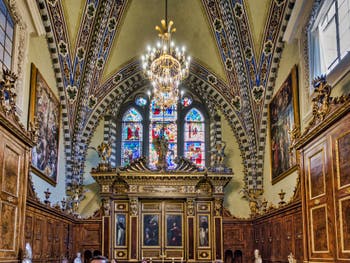 Sacristie de l'église Santa Maria Novella à Florence en Italie