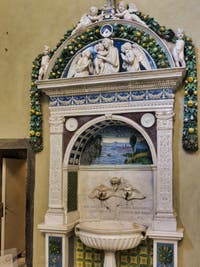 Sacristie de l'église Santa Maria Novella à Florence en Italie