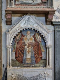 Transept de l'église Santa Maria Novella à Florence en Italie