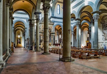 Eglise de Santo Spirito à Florence en Italie