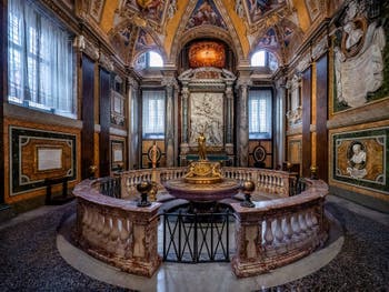 Baptistere de la Basilique Sainte Marie Majeure à Rome