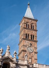 Campanile de la basilique Sainte Marie Majeure à Rome