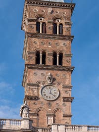 Campanile de la basilique Sainte Marie Majeure à Rome