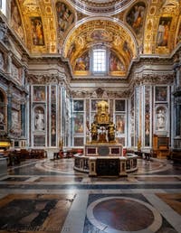 Chapelle Sixtine ou du sacrement de la Basilique Sainte Marie Majeure à Rome