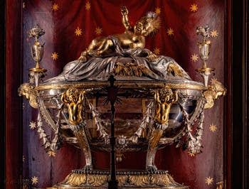 Reliques du berceau de l'Enfant Jésus de la Basilique Sainte Marie Majeure à Rome