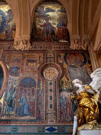 Mosaïques de Filippo Rusti et Gaddo Gaddi, loge des bénédictions de la Basilique Sainte Marie Majeure