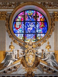 Nef centrale de la Basilique Sainte Marie Majeure à Rome