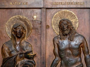 Porta Santa, la porte Sainte de la Basilique Sainte Marie Majeure à Rome