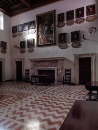 La salle des papes de la Basilique Sainte Marie Majeure à Rome