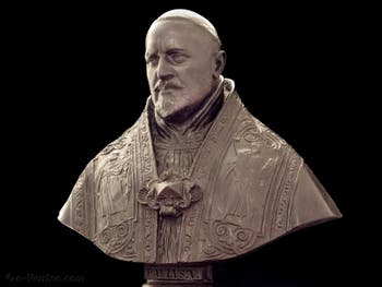Gian Lorenzo Bernini Le Bernin, buste du pape Paul V, Musée de la Basilique Sainte Marie Majeure à Rome