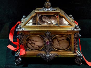 Benedetto Cacciatore, reliquaire de saint Thomas de Canterbury évêque et martyre, Musée de la Basilique Sainte Marie Majeure à Rome