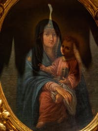 Étendard avec une cloche et la Salus Populi Romani, Musée de la Basilique Sainte Marie Majeure à Rome