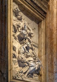 Paolo Benaglia, Le Songe de Saint Joseph, première chapelle du Panthéon à Rome en Italie