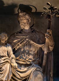 Vincenzo de Rossi, Saint Joseph et Jésus enfant, première chapelle du Panthéon à Rome en Italie