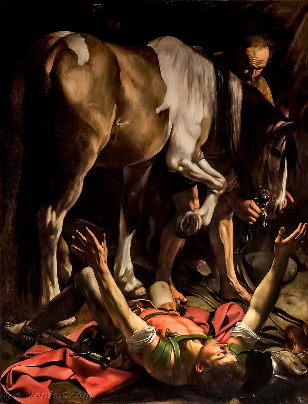 Saint Paul, ennemi de la chair est il hérétique ? [le Péché et la Chair] Caravage-conversion-de-saint-paul-sur-le-chemin-de-damas-santa-maria-del-popolo-rome-italie-04