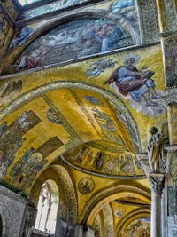 Mosaïque de l'atrium de la basilique Saint-Marc à Venise datant du XIIIe siècle