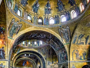 Mosaïques de l'abside de la Basilique Saint-Marc à Venise