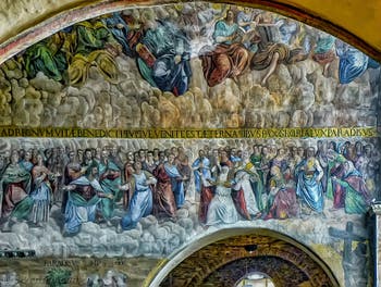 Mosaike in der Apsis des Markusdoms in Venedig