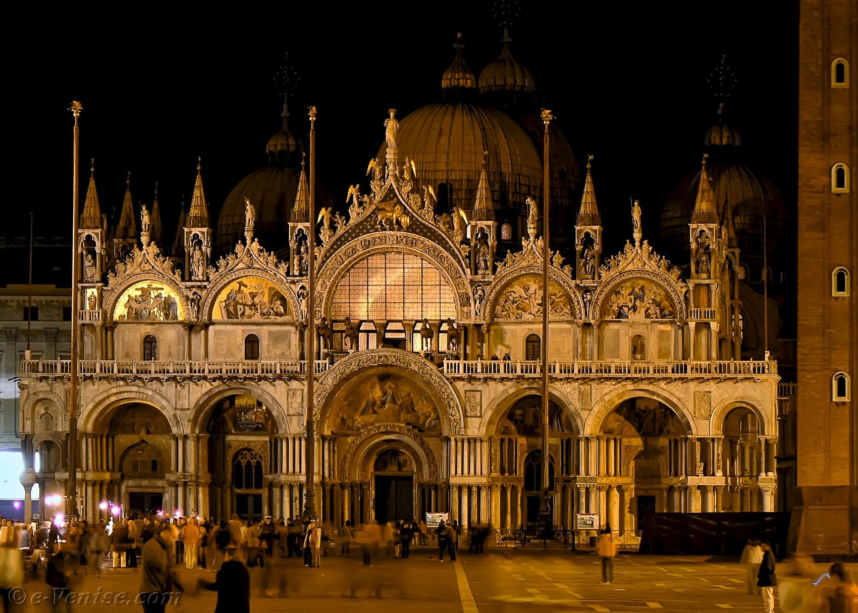 Saint-Marc Basilique Venise Cathédrale Incendie