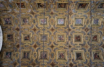 Plafond à caissons de l'église Santa Maria dei Miracoli, Sainte Marie des Miracles à Venise