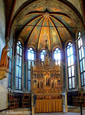 La chapelle d'Or de San Zaccaria à Venise