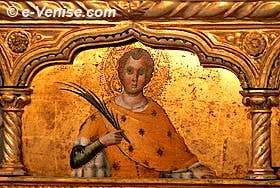 San Zaccaria - Vivarini, Polyptique de La Vierge