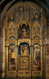 Polyptyque du Corps du Christ, Del Corpo del Cristo, Chapelle d'Or San Tarasio de l'église San Zaccaria à Venise