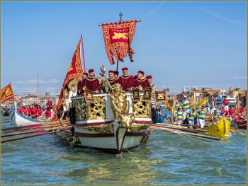 La fête de la Sensa à Venise les musiciens de la Serenissima